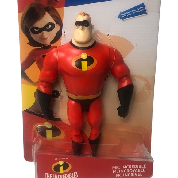 Pixar Mr. Incredible Poseable Action Figure - Picture 3 of 8